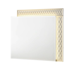 Galaxy Home Furnishings Stanley LED Light Mirror in Gray