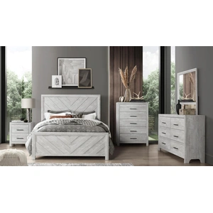 Galaxy Home Furnishings Denver Wood Regular Bedroom Set