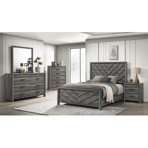 Galaxy Home Furnishings Denver Wood Regular Bedroom Set