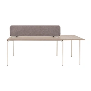 MDD Office Furniture Twin Acoustic Fabric Screen for Single & Bench Desks