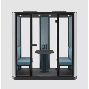 MDD Office Furniture Coda 4-Person Acoustic Booth