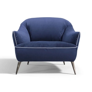 Diven Living Diva Fabric Armchair in Royal Blue