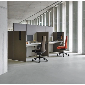 Actiu Link 4-Person Office Modular Screen System, Composition 2