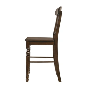 ACME Dylan Wood Counter Chair, Walnut (Set of 2)