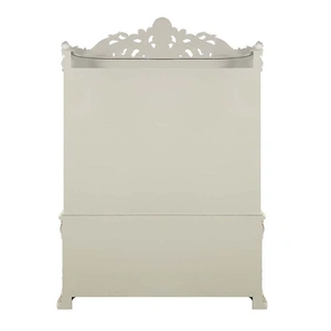 ACME Sorina Wood/Glass Curio, Antique Gold