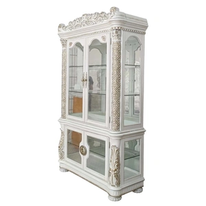ACME Vendom Wood Curio, Antique Pearl