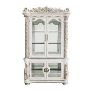 ACME Vendom Wood Curio, Antique Pearl
