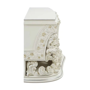 ACME Adara Wood Server w/2 Doors, Antique White