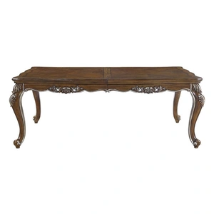 ACME Latisha Wood Extendable Dining Table, Antique Oak