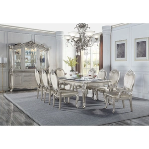 ACME Bently Wood Extendable Dining Room Set, Champagne