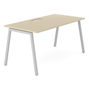 NARBUTAS Nova A D31.5-inch Rectangular Office Desk w/Grommet