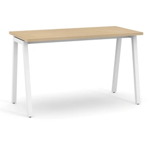 NARBUTAS Nova A 55.1-inch Straight Office Desk w/Metal Frame