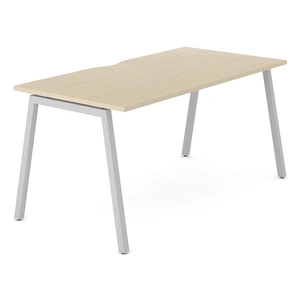 NARBUTAS Nova A D27.6-inch Rectangular Office Desk w/Scallop