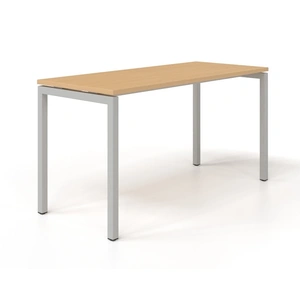 NARBUTAS Nova U 62.9-inch Plain Office Desk w/Metal Frame