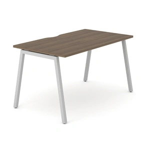 NARBUTAS Nova A 47.2-inch Straight Office Desk w/Metal Frame