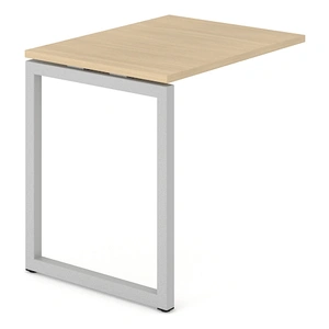 NARBUTAS Nova O D27.6-inch Rectangular Office Desk w/Grommet