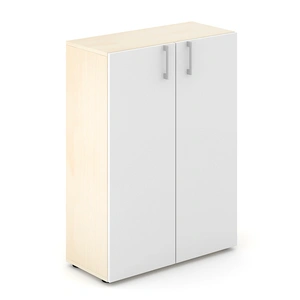 NARBUTAS Nova Basic Office Cabinet w/2 Doors & 2 Shelves