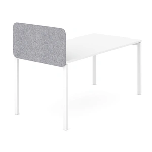 NARBUTAS Nova A D31.5-inch Rectangular Single Row Office 2-Desk Bench w/2 Scallops