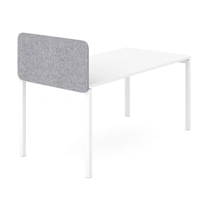 NARBUTAS Nova U D31.5-inch Rectangular Office Desk w/Scallop
