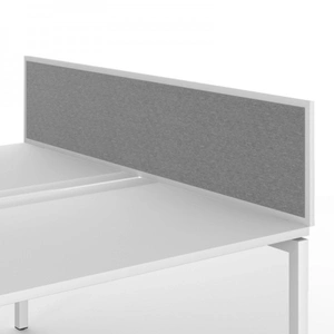 NARBUTAS Nova O D64.6-inch Rectangular Office 4-Desk Bench w/4 Scallops