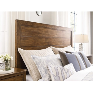 Kincaid Abode Schafer Wood Panel Bed, Brown