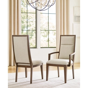 Kincaid Abode Salter/Doyle Round Wood Extendable Dining Room Set, Brown