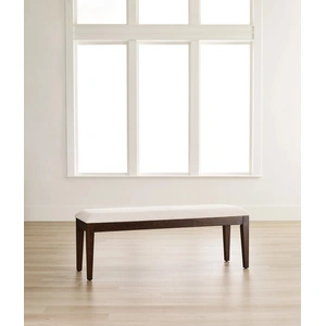 Kincaid Kafe Wood/Fabric Upholstered Dining Bench