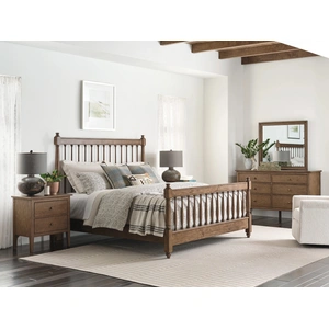 Kincaid Arbor Glenwood Wood 2-Drawer Nightstand, Beige