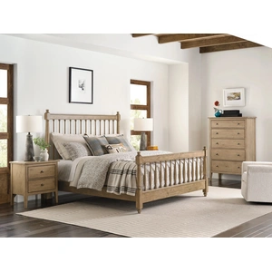 Kincaid Arbor Spindle Wood Panel Bedroom Set