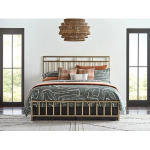 Kincaid Aspire Metal Panel Bedroom Set, Champagne