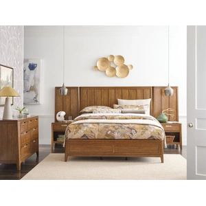Kincaid Aspire Lineage Wood Panel Bedroom Set, Cherry