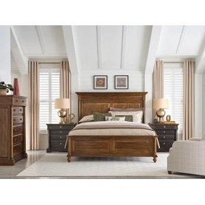 Kincaid Bridgetown Kensington Wood Panel Bedroom Set, Heritage Maple