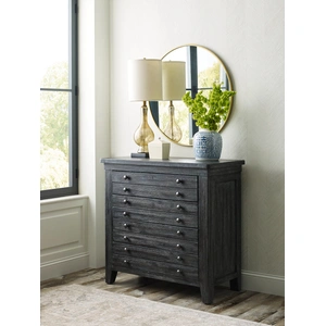 Kincaid Acquisitions Brimley Map Bachelors Wood Chest w/4 Drawers