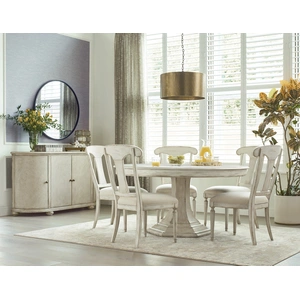 American Drew Cambric Civette Round Wood Dining Table