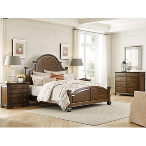 Kincaid Commonwealth Allenby Wood Panel Bedroom Set, Brown
