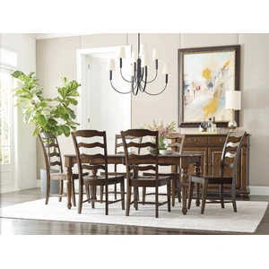Kincaid Commonwealth Corso Rectangular Wood Extendable Leg Table, Brown