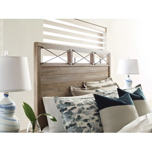 Kincaid Modern Forge Jackson Wood Panel Bed, Sandy Brown