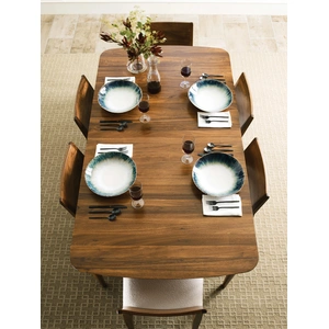 Kincaid Monogram Hudson/Mackie Rectangular Wood Extendable Dining Room Set, Brown
