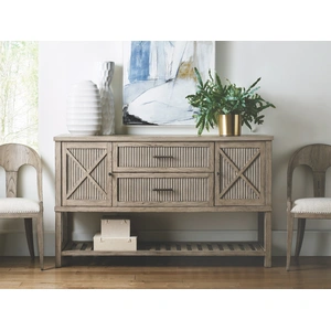 American Drew West Fork Hardy/Brinkley Wood Dining Room Set, Aged Taupe