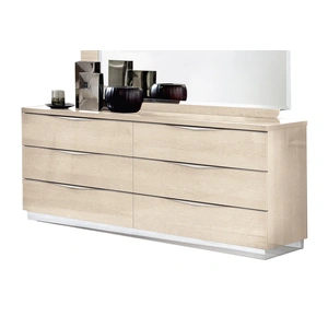 Camelgroup, Italy Platinum Wood Dresser, Ivory