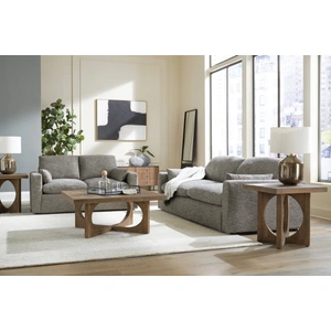 Ashley Furniture Dramatic Fabric Living Room Set, Granite