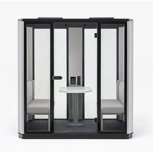 MDD Office Furniture Coda 4-Person Acoustic Booth