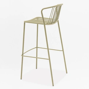 MDD Office Furniture Bris Bar Stool w/Armrest (Set of 2)