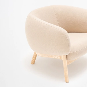 MDD Office Furniture Grace 2 Wooden Base Armchair