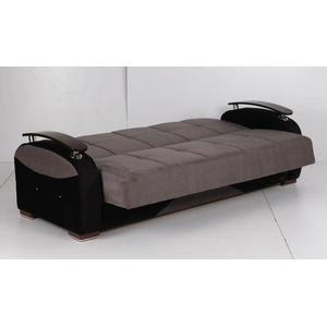 Casamode Yafah Fabric Convertible Sofa, Gray