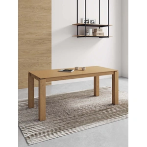 Manhattan Comfort Rockaway 70.86-inch Solid Wood Dining Table 