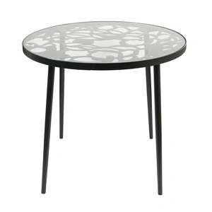 LeisureMod Devon Tree Design Indoor/Outdoor Bistro Dining Table