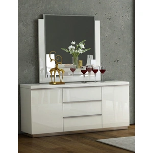 Pantek Furniture BU 292 2-Door 3-Drawer Buffet & Mirror