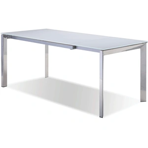 Mobital Ghost Extendable Dining Table, Pure White