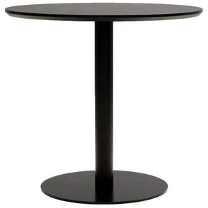 Mobital Half Pint Round Dining Table, Black (Set of 4)